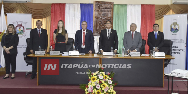 SE LLEVÓ A CABO LA PRIMERA SESIÓN ORDINARIA DEL EJERCICIO 2023 DE LA JUNTA DEPARTAMENTAL - Itapúa Noticias