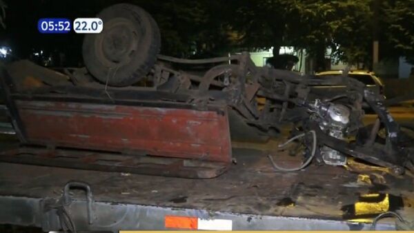 Conductor de motocarro fallece tras ser atropellado por un camión