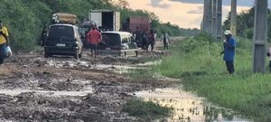 Caminos colapsan en varias zonas del Chaco tras intensas lluvias - Noticias del Chaco - ABC Color