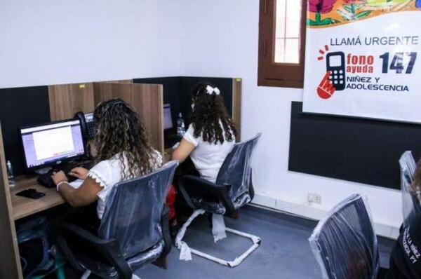 En febrero, 147 Fono Ayuda registró 1.015 llamadas sobre vulneración de derechos de la niñez y la adolescencia - San Lorenzo Hoy