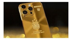 Messi regaló 35 iPhones de oro a sus compañeros de selección