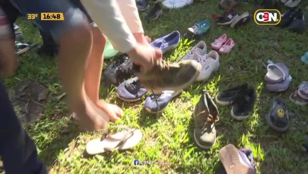 Pynandi ¡NO!: Repartimos más calzados en Caazapá - C9N