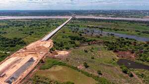 Reportan 85% de avance en obras del puente Héroes del Chaco - trece