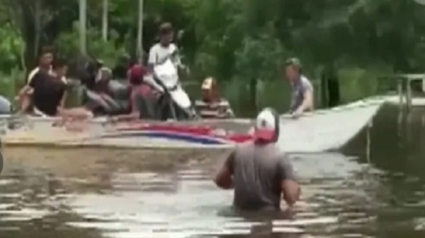 Más de 20.000 familias son asistidas por la SEN ante inundaciones - Noticias Paraguay