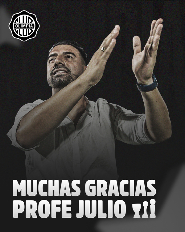 ¡Adiós emperador! Julio Cáceres deja Olimpia | 1000 Noticias