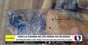 Merienda escolar: Escuela denuncia que panes lacteados llegaron con bichitos - Unicanal