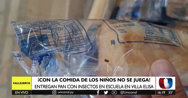 Merienda escolar: Escuela denuncia que panes lacteados llegaron con bichitos - Unicanal