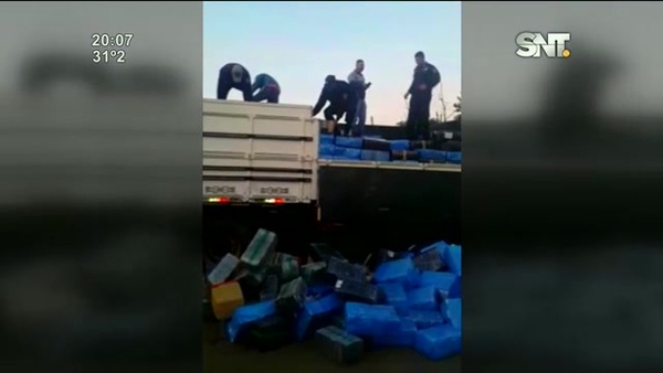 Causa por incautación de droga: Extraña actuación fiscal - policial - SNT