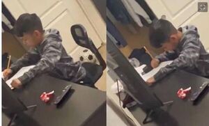 Nadie se había atrevido a tanto en Instagram: niño le exige a Alexa que haga su tarea