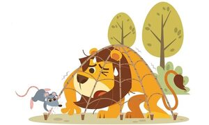 El león y el ratón - Escolar - ABC Color