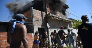 La Nación / Violencia en Rosario: destrozan casas de supuestos narcos tras la muerte de niño de 11 años