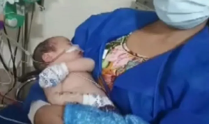 Luego de 15 días, un bebé recién nacido logra acceder a una cama de UTI - Noticiero Paraguay
