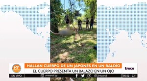 Ciudadano japonés es hallado muerto en una plaza de San Vicente - trece