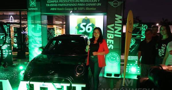 La Nación / Superseis Express entregó Mini Cooper 100% eléctrico