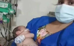 Luego de 15 días, un recién nacido logra acceder a cama de UTI en Clínicas – Prensa 5