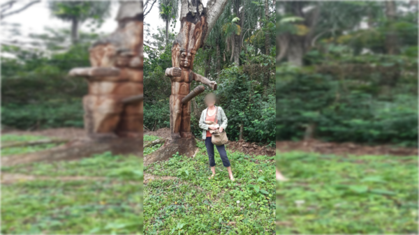 Furor: mujeres visitan el árbol de la fertilidad en la búsqueda de ser mamis