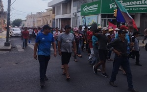 Campesinos marchan en Asunción en reclamo al cumplimiento de promesas