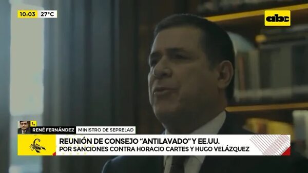 Video: reunión de Consejo ‘’Antilavado’' y EE.UU. - ABC Noticias - ABC Color
