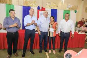 MDS realizó pagos a más de 1.570 participantes de Tekoporã en Paso Yobái - .::Agencia IP::.