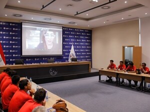 Charla antidopaje a la Selección de Fútbol Playa - APF