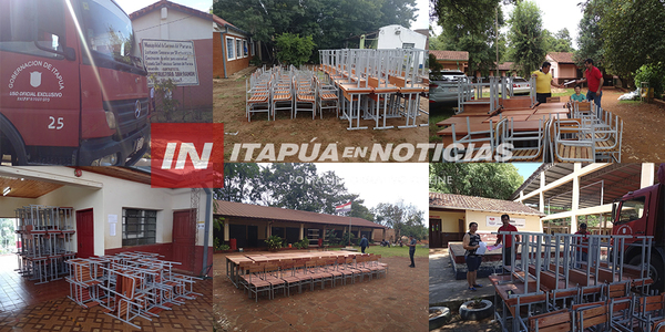 SE ENTREGAN MOBILIARIOS A DISTINTAS ESCUELAS Y COLEGIOS DEL VII DEPARTAMENTO - Itapúa Noticias