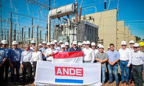 Recepcionan primer banco de transformadores de la ANDE en Yguazú
