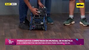 Video: paraguayos competirán en mundial de robótica - Ensiestados - ABC Color