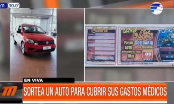 Sortea un automóvil para cubrir gastos médicos | Telefuturo