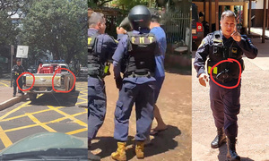 Ciudad del Este: Agente de PMT rocía con gas pimienta a un ciudadano que fue a realizar un reclamo - OviedoPress