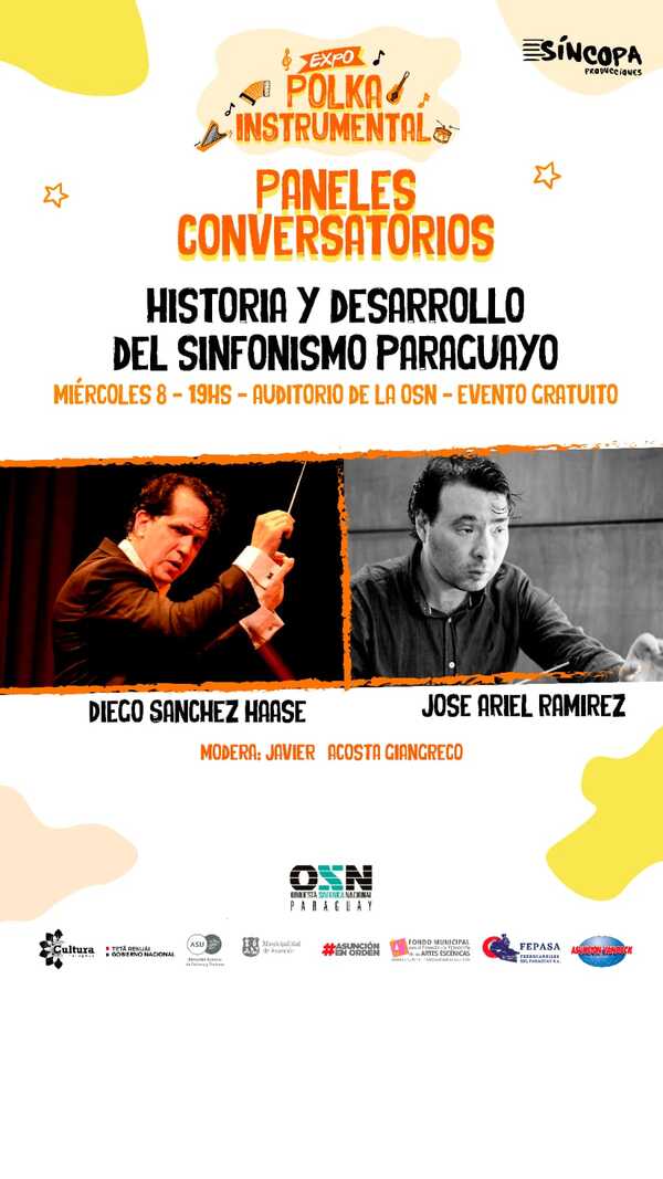 Conversatorio sobre la historia y el desarrollo del sinfonismo paraguayo - .::Agencia IP::.