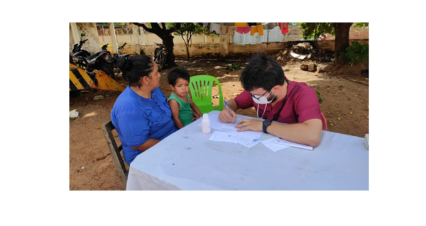 Brindan atenciones médicas a familias albergadas en el tinglado del puerto de Concepción