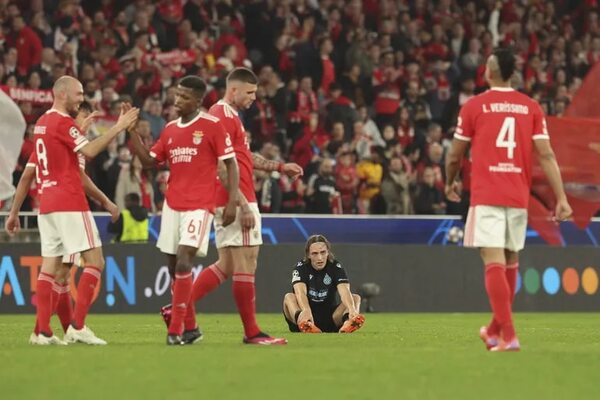 El Benfica golea al Brujas y vuelve a reivindicarse en Europa - Fútbol Internacional - ABC Color