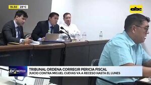 Video: tribunal ordena corregir pericia fiscal  - ABC Noticias - ABC Color