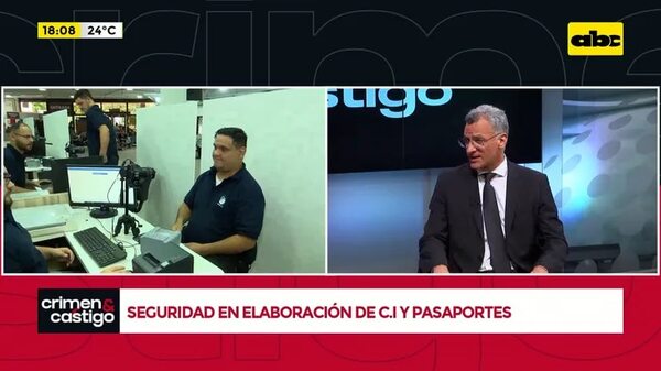 Video: cédulas y pasaportes en cuestión de horas - Crimen y castigo - ABC Color