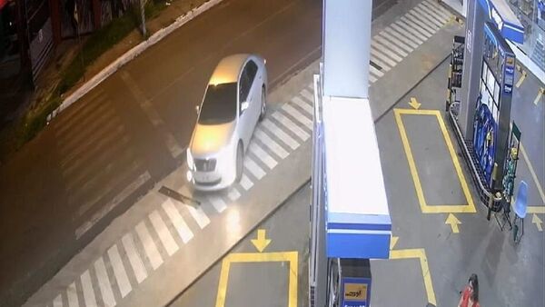 Cargó combustible, huyó sin pagar y dijo que era una apuesta