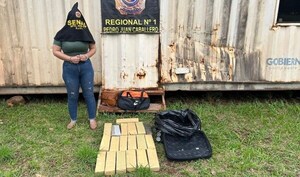 Detienen a mujer que transportaba carga de marihuana en un ómnibus en PJC