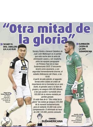Tacuary-General, en único partido de Copa Sudamericana - Fútbol - ABC Color