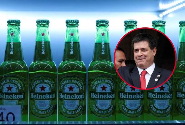 El ultimátum de Heineken para sacar a Cartes de empresa que comparte con CCU - Megacadena — Últimas Noticias de Paraguay