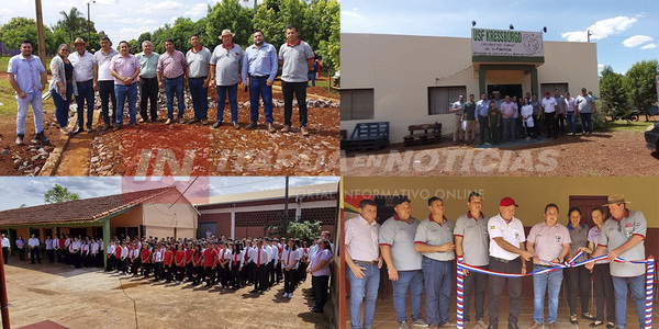 CARLOS A. LÓPEZ: EN DÍA DE GOBIERNO MUNICIPAL EN KRESSBURGO, INAUGURAN LAS PRIMERAS OBRAS DEL AÑO - Itapúa Noticias