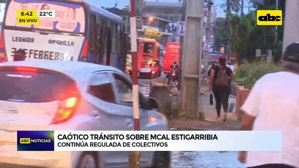 Video: caótico Tránsito sobre Mcal. Estigarribia - ABC Noticias - ABC Color