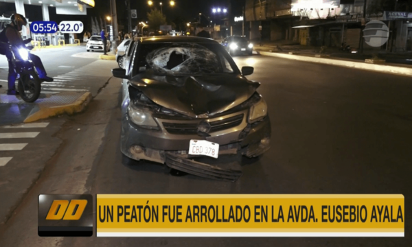 Cruzó avenida sin mirar y fue arrollado en Asunción | Telefuturo