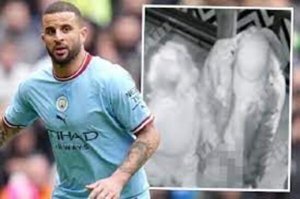 Graban la infidelidad y "exposición indecente" de Kyle Walker, figura del City: podría ser denunciado