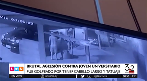 Caaguazú: Joven es brutalmente golpeado por tres hombres - Unicanal