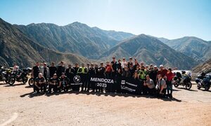 BMW Motorrad Paraguay fue por su tercer viaje internacional, esta vez con destino a Mendoza.