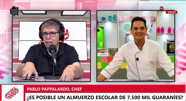 Un plato decente de comida no puede costar menos de G. 14.000, según chef - Megacadena — Últimas Noticias de Paraguay