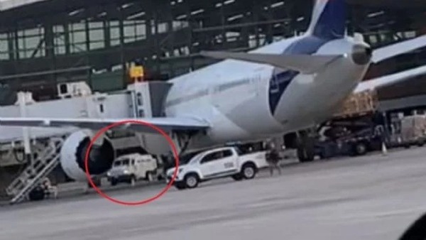 Tiroteo y dos muertos en el aeropuerto de Chile, tras asalto a camión de caudales