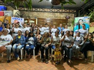 Mauro Quevedo sigue compartiendo reuniones para la Junta Departamental de Amambay