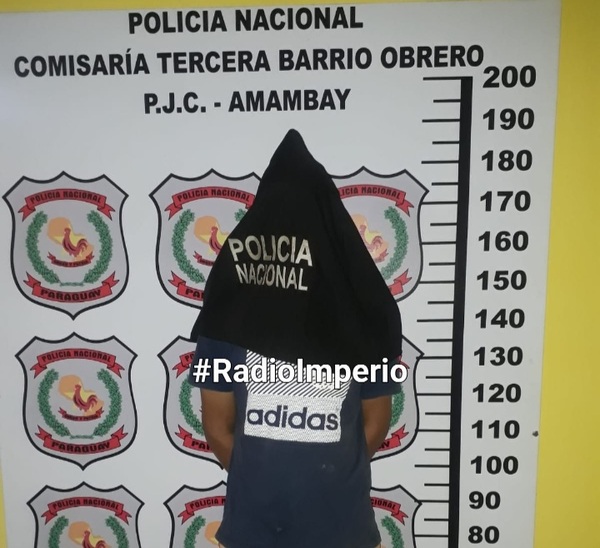 Cae en barrio Obrero joven buscado y declarado rebelde por un hecho de asesinato - Radio Imperio