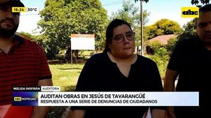 Video: auditan obras en Jesús de Tavarangüé - ABC Noticias - ABC Color