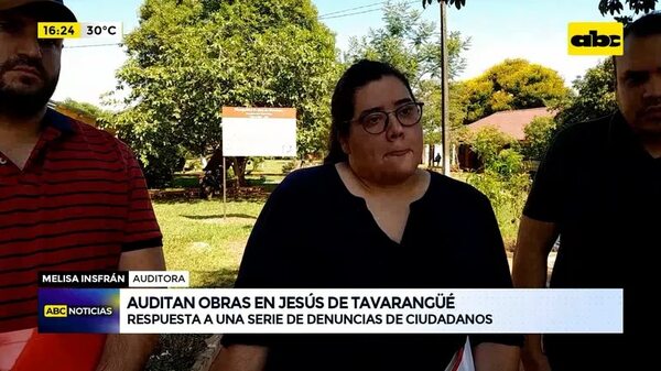 Video: auditan obras en Jesús de Tavarangüé - ABC Noticias - ABC Color